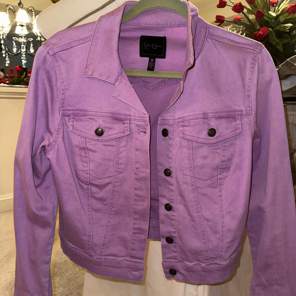 Jessica Simpson Purple/pink light weight jacket